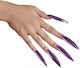 Karneval Nails für Halloween aus Metall 1Stück