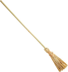 Witch Broom Accessory Natural 107cm