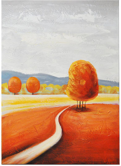 Sinialo Gemälde auf Segeltuch 50x70 cm