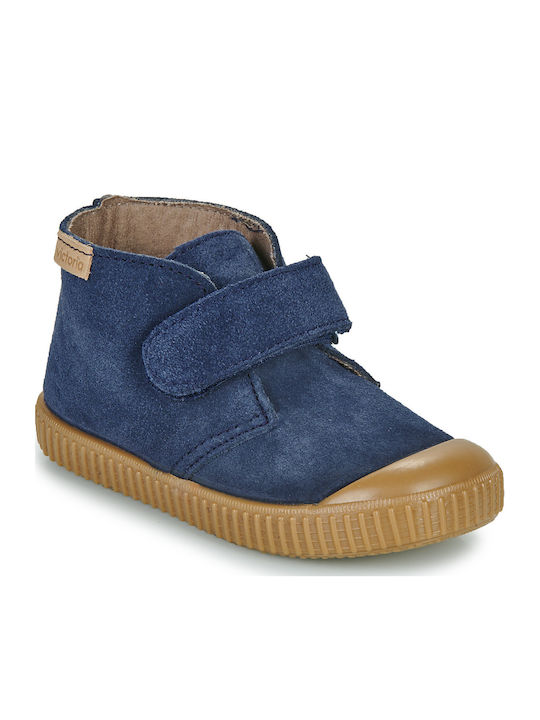 Victoria Παιδικά Sneakers με Σκρατς Μπλε