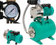 Pompa de apă Fermax Autojet 100ss 24l 1500w 55l/min Presiune 45m Aspirație 9m Corp din oțel inoxidabil 10 Motor
