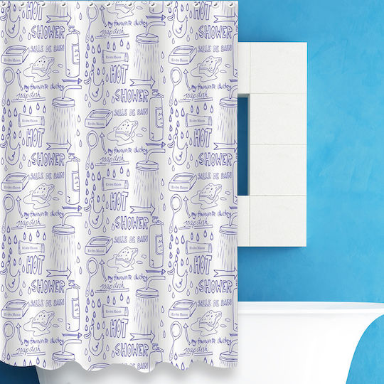 San Lorentzo Sl Shower Curtain 180x200cm Purple