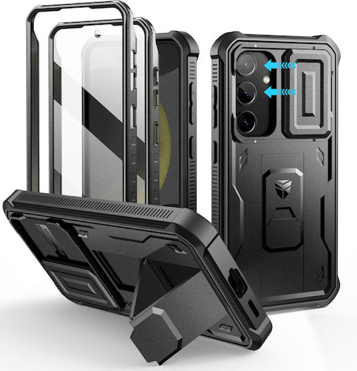 Dexnor 360 Vollschutz Schwarz (Galaxy S24)