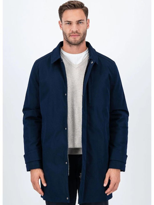 Fynch Hatton Men's Coat Dark Navy