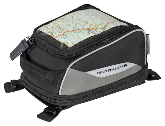 Moto-Detail Motorcycle Tank Bag with Straps 4lt