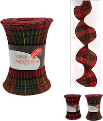 Dieses Weihnachtsgirlande Rote Geschenkband