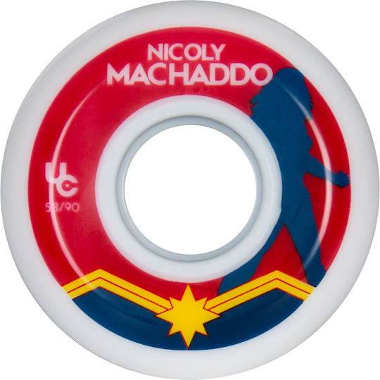 Undercover 58mm/90a Nicoly Machaddo Movie 4Stk Rot