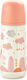 Suavinex Plastic Baby Bottle Dreams Anti-Colic with Silicone Nipple for 6+ months Pink 360ml