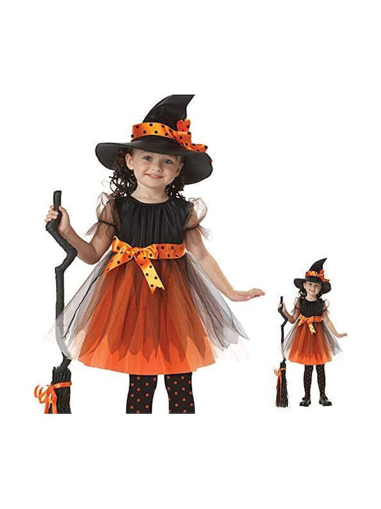 Kids Carnival Costume Halloween Witch