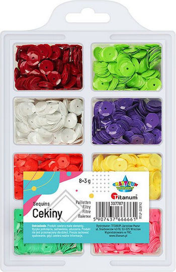 Titanum Craft Sequin Multicolor 7mm 3gr