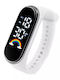 Nubi M8 Digital Kids Watch White with Rubber Strap