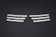 Set 6 Stainless Steel Ornaments Front Grille Renault Trafic 2010-2014