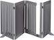 Relaxdays Hundeteiler in Grau Farbe 70 x 207 x 30cm