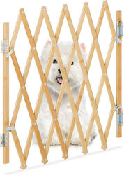 Relaxdays Hundetrenngitter 48,5–60 cm Beige