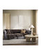 Gofis Home Ριχτάρι Τριθέσιου Καναπέ Nimbus 180x310εκ. Dark Chocolate 447/41