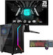 Vengeance Ghost-Q7 MSI Edition Gaming Desktop-PC (Ryzen 5-5700/32GB DDR4/512GB SSD/GeForce RTX 4060/Kein Betriebssystem) mit Monitor MSI 25" G255F