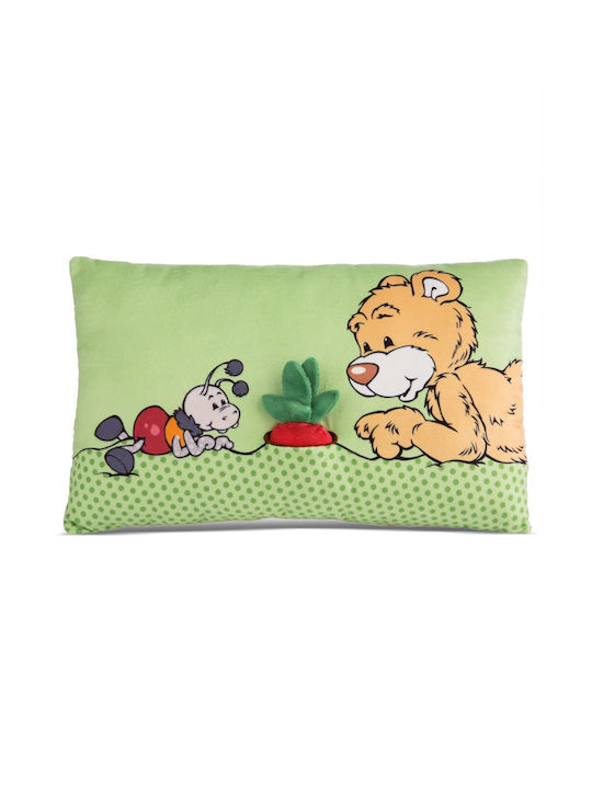 Nici Kids Throw Pillow 43x25cm Green