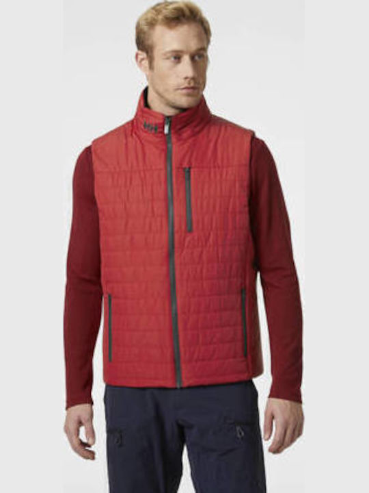 Helly Hansen Crew Insulator Sleeveless Jacket Red