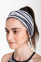 Petit Boutik Turban Hair Headbands White 1pcs