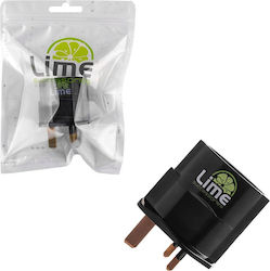 Lime Successories Lime Ανταπτορας Σουκο Ευρωπης Female Πριζα Αγγλικη 3 Pin Male Αποσπωμενη Ασφαλεια 13a Παιδικη Προστασια Μαυρος Lime Successories Lime Ανταπτορας Σουκο Ευρωπης Female Πριζα Αγγλικη 3 Pin Male Αποσπωμενη Ασφαλεια 13a Παιδικη Προστασια Μαυρος