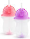 Munchkin Παιδικά Ποτηράκια Click Lock από Πλαστικό Ροζ 2τμχ 296ml 90156