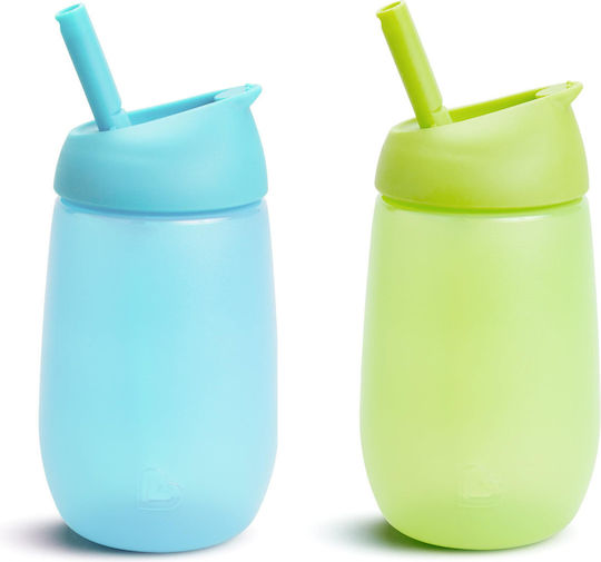 Munchkin Toddler Sippy Cups Plastic Blue 2 Pieces 296ml