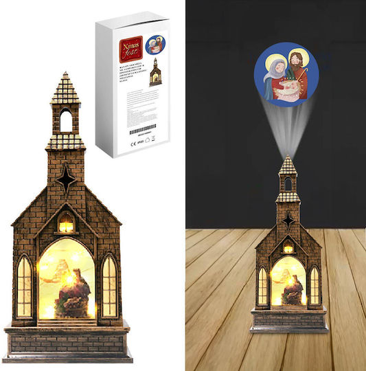 XMASfest Christmas Battery Lantern 31x13cm