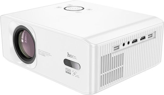 Hoco DT3 604745 Проектор LCD Full HD с Wi-Fi Бял