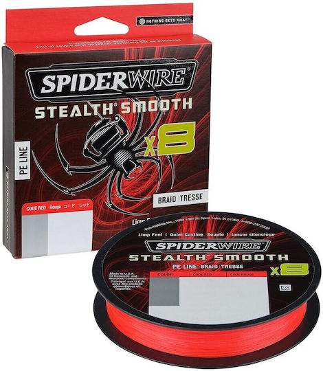 Spiderwire Stealth Smooth 8 Νήμα Ψαρέματος 300m / 0.15mm / 16.5kg