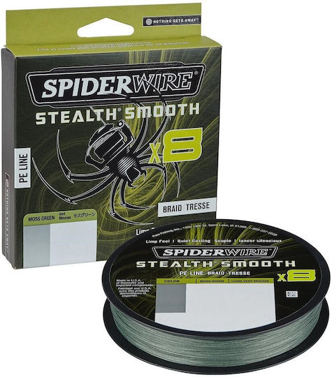 Spiderwire Stealth Smooth 8 Νήμα Ψαρέματος 300m / 0.13mm / 12.7kg