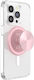 Popsockets Popgrip Round Magsafe Includes Adapter Ring Magsafe Expandable Base Grip A Replaceable Top Smartphone Cases Aluminum Dusty Rose