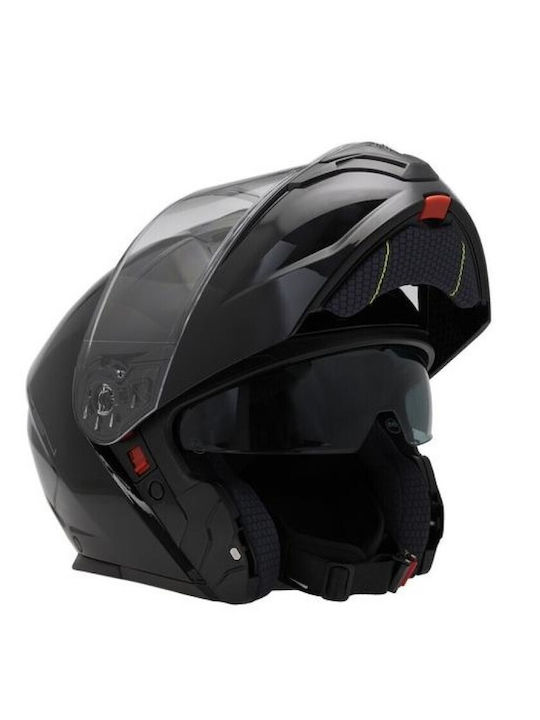 Zen ZN-918 Matt Black Motorcycle Helmet Flip-Up...