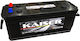 Kaiser Car Battery 220x490x200mm with 140Ah Capacity and 800A CCA