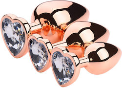 Anal Plugs Set Small White