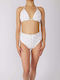 Set Bikini Τριγωνάκι Λευκό