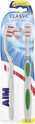AIM Classic Fresh Четка за зъби Soft 2бр AIM Classic Fresh Четка за зъби Soft 2бр