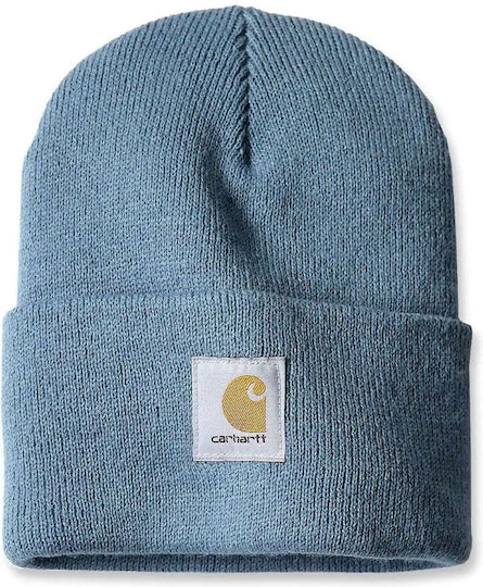Beanie Unisex Σκούφος Πλεκτός σε Μπλε χρώμα