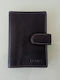 Leather Women's Wallet Cards Black