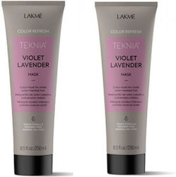 Lakme Violet Lavender Hair Care Set for Color Maintenance for Colored Hair with Mask 2pcs Lakme Violet Lavender Hair Care Set for Color Maintenance for Colored Hair with Mask 2pcs