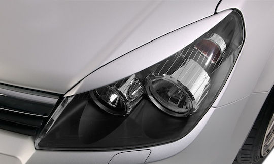Scheinwerferabdeckungen kompatibel mit Opel Astra H 2004-2010 Astra H GTC 2004-2010