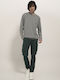 Trousers Cargo Petrol Blue