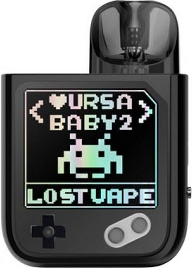 Lost Vape Ursa Baby Pod Kit 2ml με Ενσωματωμένη Μπαταρία 900mAh Black