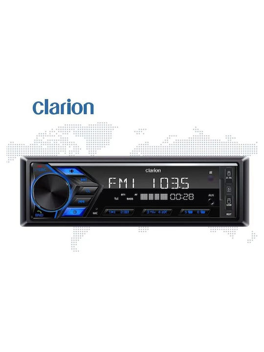 Clarion Ηχοσύστημα Αυτοκινήτου 1DIN (Bluetooth/USB)