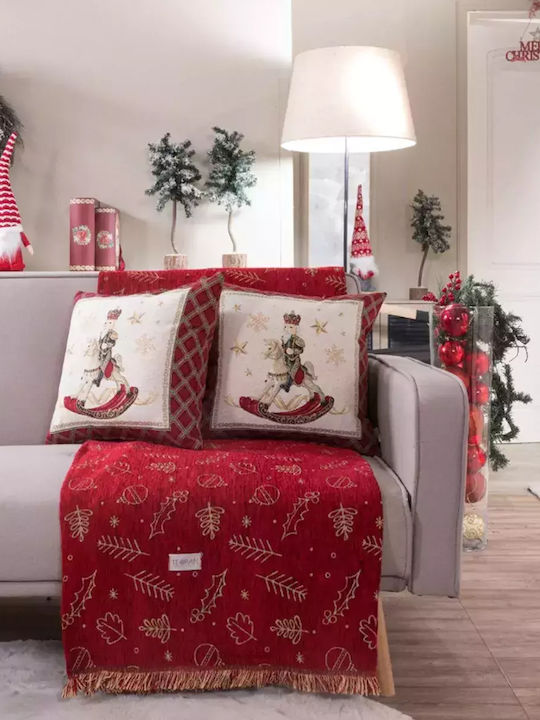 Teoran Husă Decorativă de Crăciun pentru Pernă ...