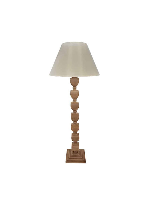 Floor Lamp H155xW25cm. Brown