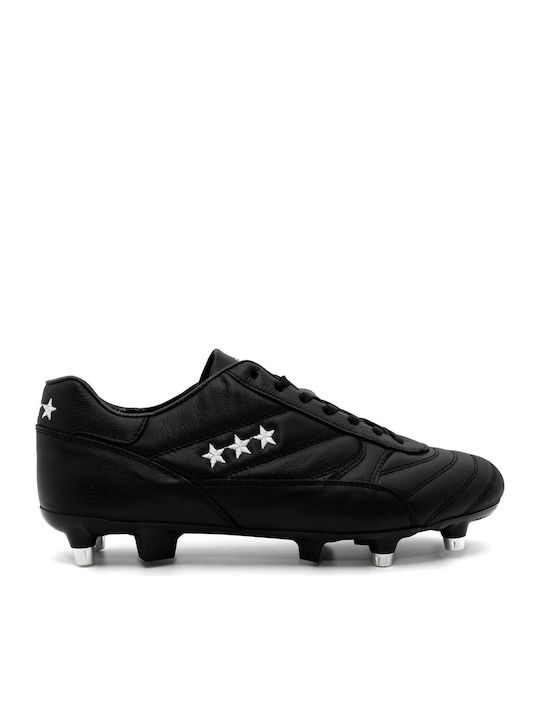 Pantofola D'Oro SG Fußballschuhe mit Stollen Schwarze
