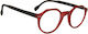 Oramont Lesebrille +3.50 in Rot Farbe 9058