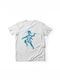 Kinder-T-Shirt Weiß Spartan