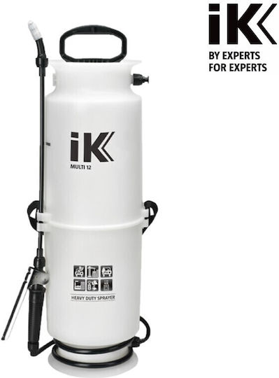 IK MULTI 12 Pressure Sprayer with Capacity 10lt 3bar in White color