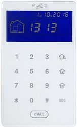 Focus Keypad B Ασύρματο Πληκτρολόγιο Συναγερμού Αφής με Οθόνη σε Λευκό Χρώμα PB-503R Focus Keypad B Ασύρματο Πληκτρολόγιο Συναγερμού Αφής με Οθόνη σε Λευκό Χρώμα PB-503R